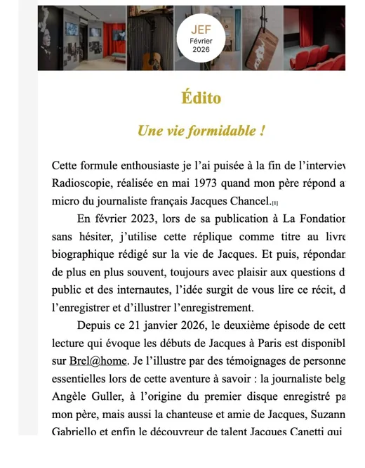 JEF Février 2026